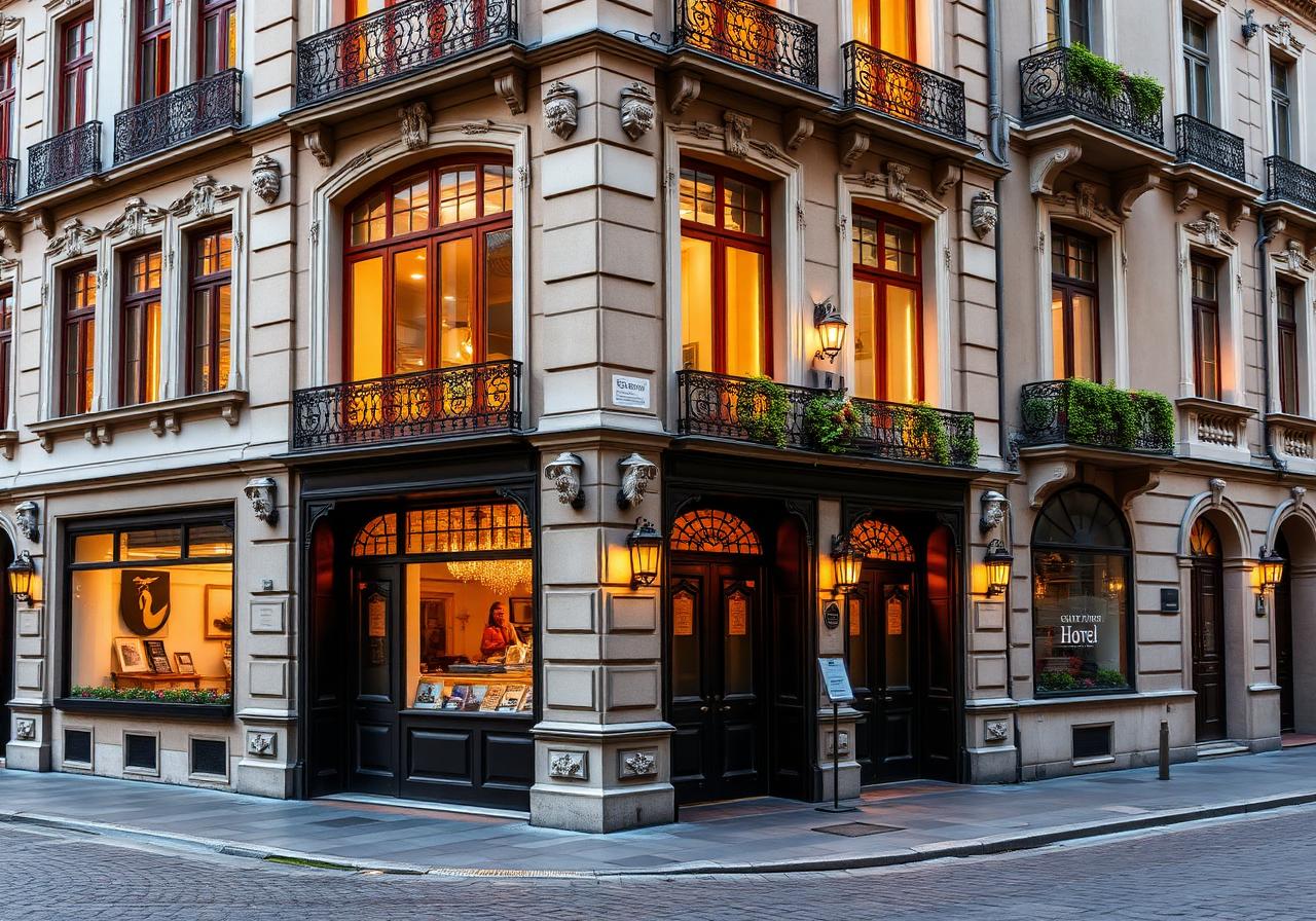 Historická budova hotelu U krále